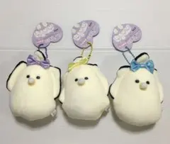 つぶらな瞳の和食屋　マスコット　むぎゅぬい　べびーなまがき　おめかし　3種