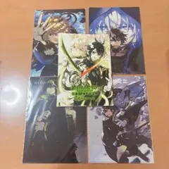 終わりのセラフ 10周年記念展 クリアファイル 公式パンフレット