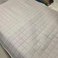 ラグ　ニトリ　ウレタン10mm洗えるコットンキルトラグ(ピケキルト）