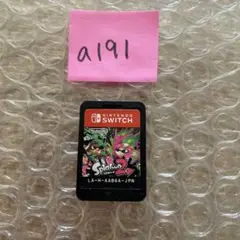 a191 Splatoon 2 Nintendo Switch ゲームソフト