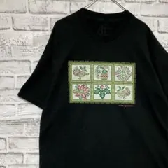 90sヴィンテージTシャツ！ブラック半袖古着L 29