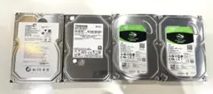 内蔵型ハードディスクドライブ 4台セット