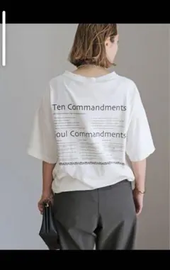 バッグプリントTシャツ　お値下げ不可　説明文お読み下さいませ