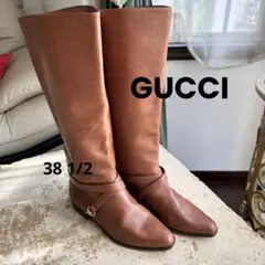 GUCCI グッチ ロングブーツ 38 1/2