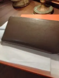 エルメス HERMES 財布 アザップシルクイン 茶