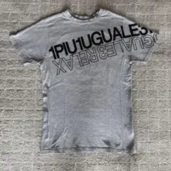 1PIU1UGUALE3 グレー Tシャツ