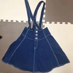 スピーガ　サロペットデニムスカート