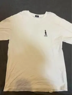 《人気デザイン》メキシコ製STUSSY 半袖 Tシャツ 白 L シャドーマン
