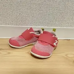 New Balance ピンク マジックテープシューズ　13cm