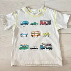 BEAMS mini くるま Tシャツ 90