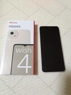 AQUOS wish 4 docomo ホワイト