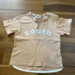 GENERATOR south プリント Tシャツ　90〜100 ベージュ　男女