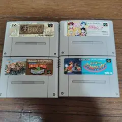 スーパーファミコン ゲームソフト 4本セット
