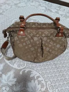 美品　russet ラシット　2way バッグ　ショルダー　トート　モノグラム柄
