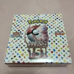 ポケモンカード 151 BOX シュリンク付き 未開封