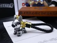 Chrome Hearts フレンチブルドッグ キーホルダー