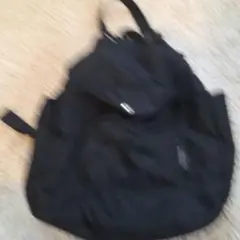 黒いナイロンバレエレッスンバッグ