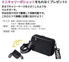 阪神タイガース　ファンクラブグッズ　ミニキャリーポシェット