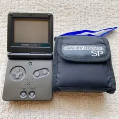 ゲームボーイアドバンス SP 本体 ブラック ケース付き