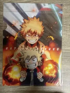 ヒロアカ 映画 ムビチケ 前売券 特典 クリアファイル 爆豪勝己