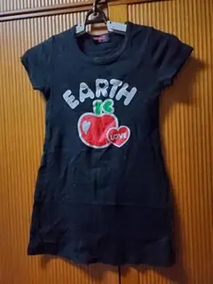 EARTH MAGIC☆アップルデザイン Tシャツドレス130