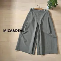 MICA&DEAL マイカ＆ディール タックガウチョパンツ 38 M 日本製