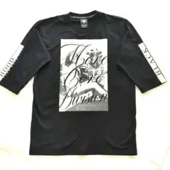 M·C·D ワイドプリント ( L) ブラック T シャツ　未使用