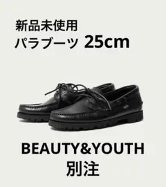 Paraboot × BEAUTYu0026YOUTH モカシン 別注 ブラック