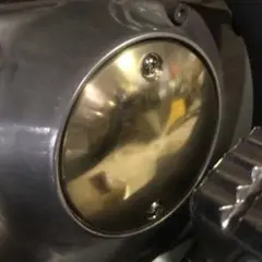 ハーレーダビッドソン ポイントカバー ドーム型 真鍮