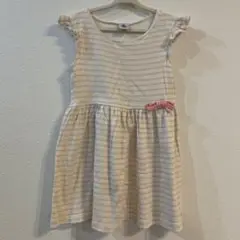 PETIT BATEAU プチバトー　ノースリーブ ワンピース　110