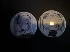 nikke ローソン　缶バッジセット　シンデレラ　2点