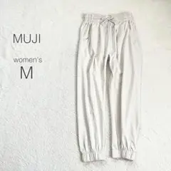 【無印良品】スエット イージージョガーパンツ アンクル丈 スポーティー 美品 M