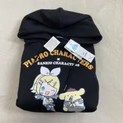 鏡音リン × ポムポムプリン ピアプロキャラクターズ サンリオ パーカー 裏起毛