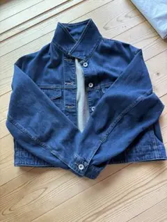 ダークブルー デニムジャケット　デニムジャケット　ジャケット　ユニクロ