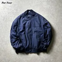 ParFourカップショルダージャケットダービージャケット ネイビーXL REG