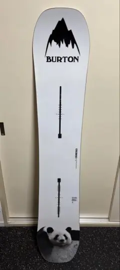 【美品】BURTON PROCESS 152cm22-23パンダ　ビンディング付 2025年最新】burton スノーボード パンダの人気アイテム - メルカリ
