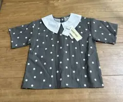 ☆新品タグ付き☆ 襟付き　半100