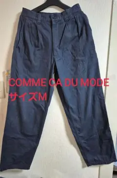 COMME CA DU MODE チノパン サイズM ネイビー