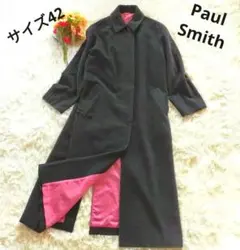 大きいサイズ42 PS Paul Smith Women アンゴラ混ロングコート