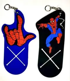 【８月中お値打ち価格です】スパイダーマン　ラバー　タオルホルダー　※2コ