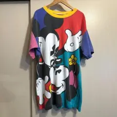 Disney Vintage Micky&co. Tシャツ Mサイズ 31049