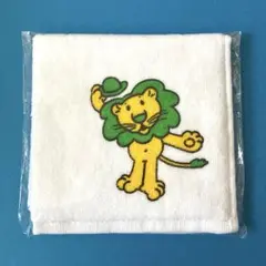 花王ライオン　キャラクター　タオルハンカチ　新品