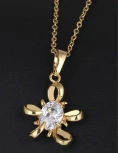 ネックレス レディース 花 かわいい お洒落 新品