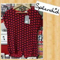 Splendid スプレンディッド レーヨンブラウス 新品タグ付き S