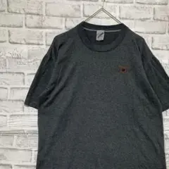 USA製90sヴィンテージTシャツ！シングルステッチ　グレー半袖古着　L26