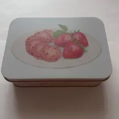 いちごデザインの小物入れ