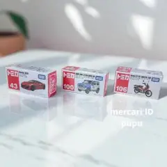 【新品未開封】TOMICA トミカ 43 100 106 3セット