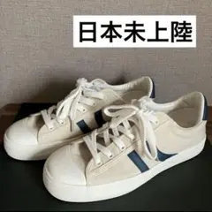 日本未上陸 COOLWAY キャンバススニーカー 25.5cm アイボリー