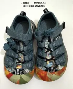 ⭐︎超良品・1度使用のみ・名前等記入なし⭐︎KEEN kidsサンダル