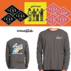 Critical Slide NEW WAVE ロングスリーブTシャツ グレー